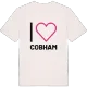 Jag älskar Cobham t-shirt stort tryck