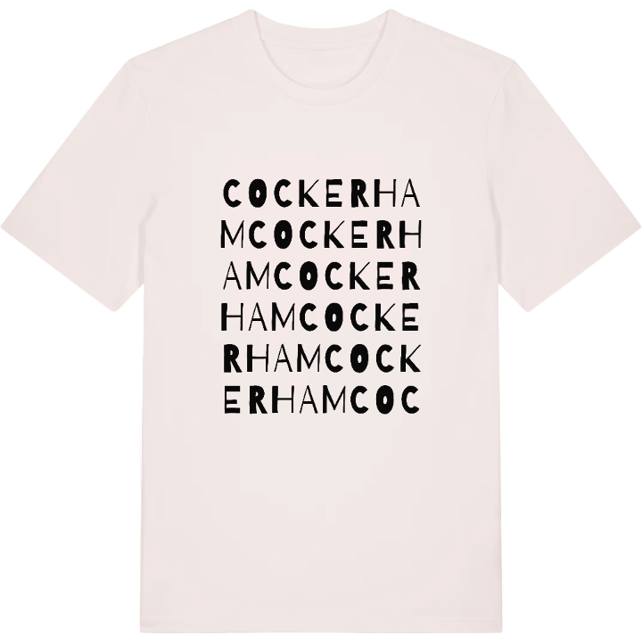 Cockerham ordlek t-shirt – t-shirt från PinShirt