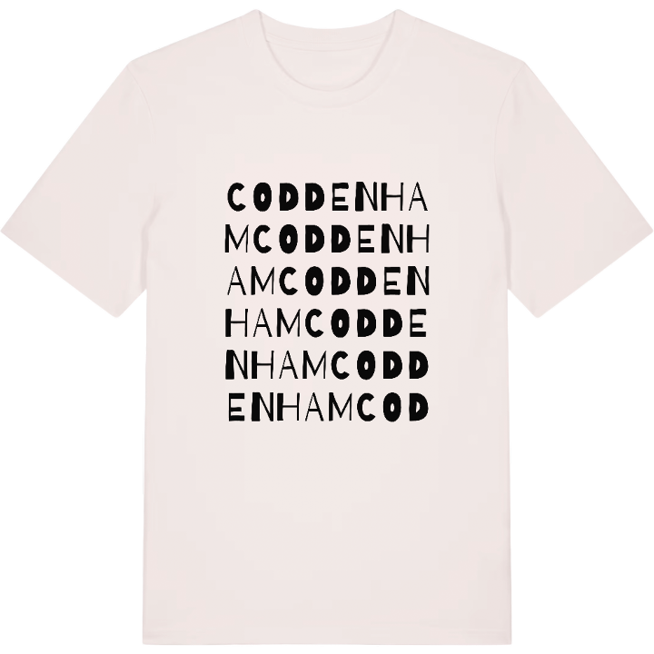 Coddenham ordlek t-shirt – t-shirt från PinShirt