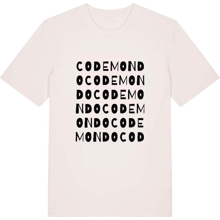 Codemondo ordlek t-shirt – t-shirt från PinShirt