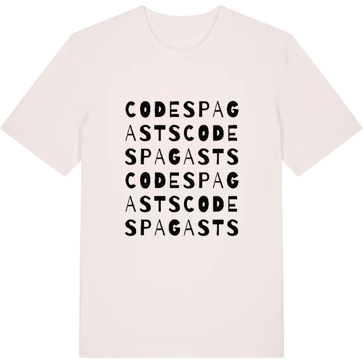 Codes pagasts ordlek t-shirt – t-shirt från PinShirt