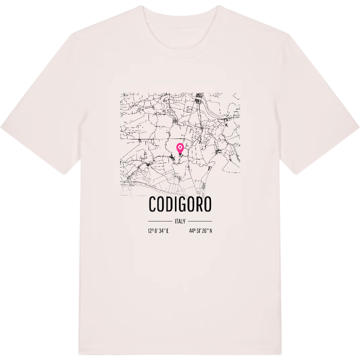 Codigoro karta t-shirt – t-shirt från PinShirt
