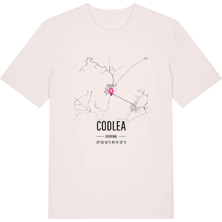 Codlea karta t-shirt – t-shirt från PinShirt