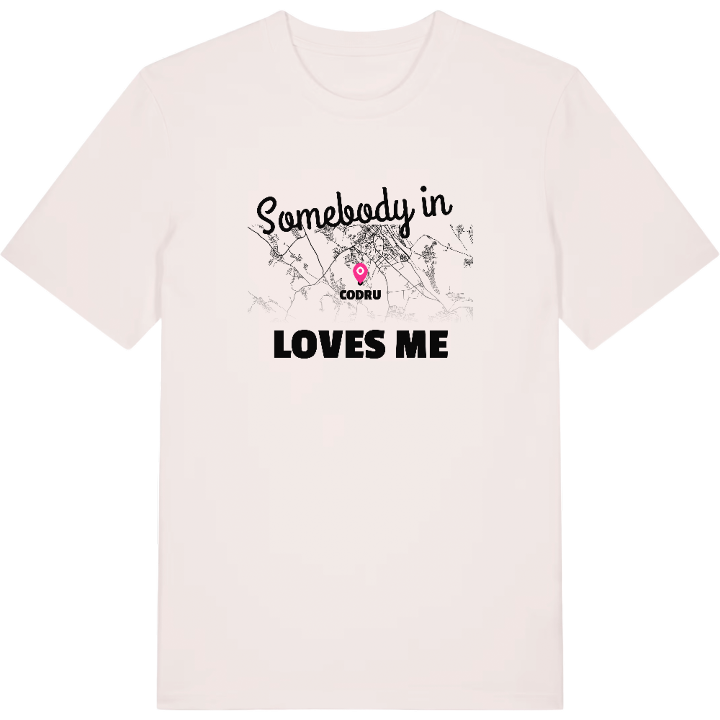 Någon i Codru älskar mig t-shirt – t-shirt från PinShirt