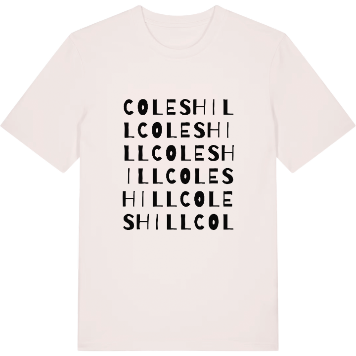 Coleshill ordlek t-shirt – t-shirt från PinShirt