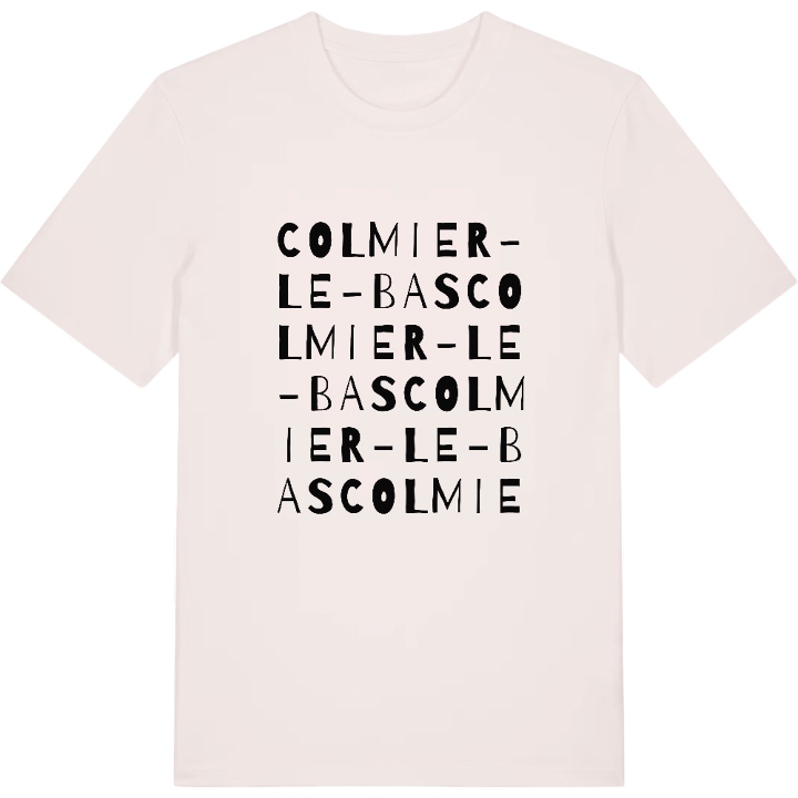 Colmier-le-Bas ordlek t-shirt – t-shirt från PinShirt