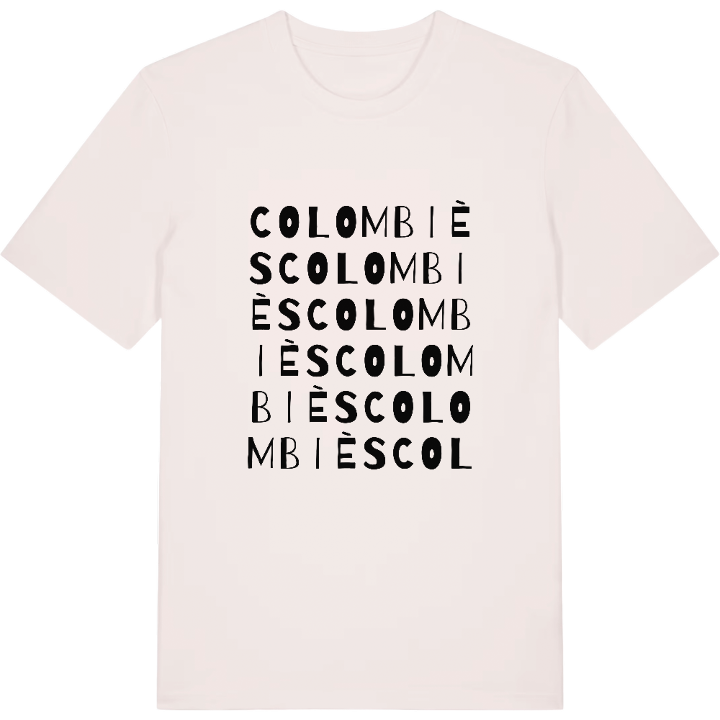 Colombiès ordlek t-shirt – t-shirt från PinShirt