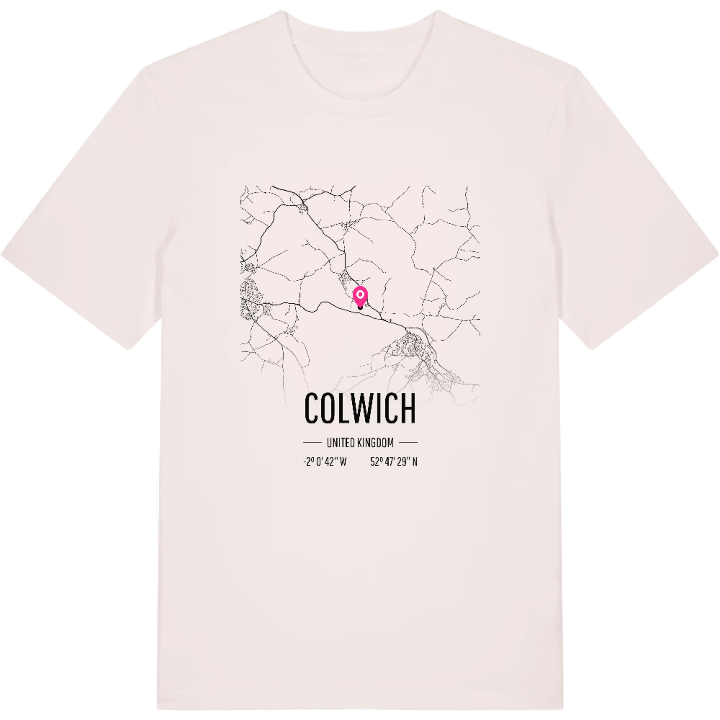 Colwich karta t-shirt – t-shirt från PinShirt