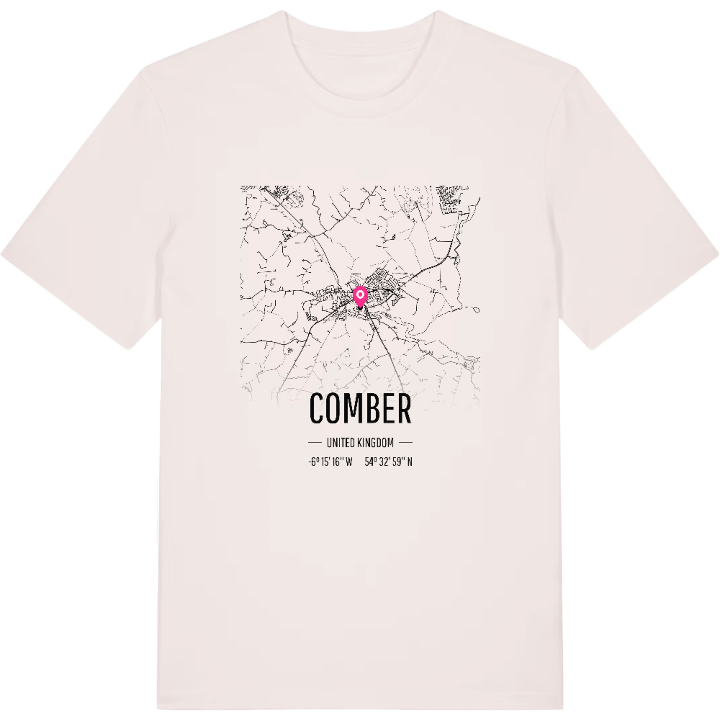 Comber karta t-shirt – t-shirt från PinShirt