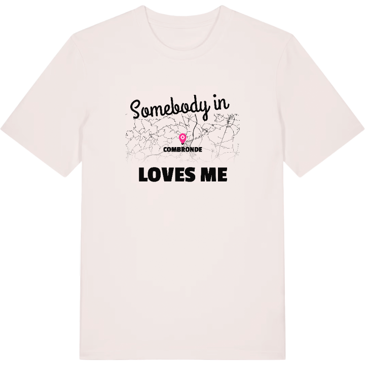 Någon i Combronde älskar mig t-shirt – t-shirt från PinShirt