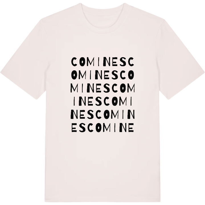Comines ordlek t-shirt – t-shirt från PinShirt