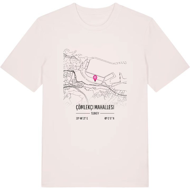 Çömlekçi Mahallesi karta t-shirt – t-shirt från PinShirt