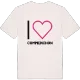 Jag älskar Commenchon t-shirt stort tryck
