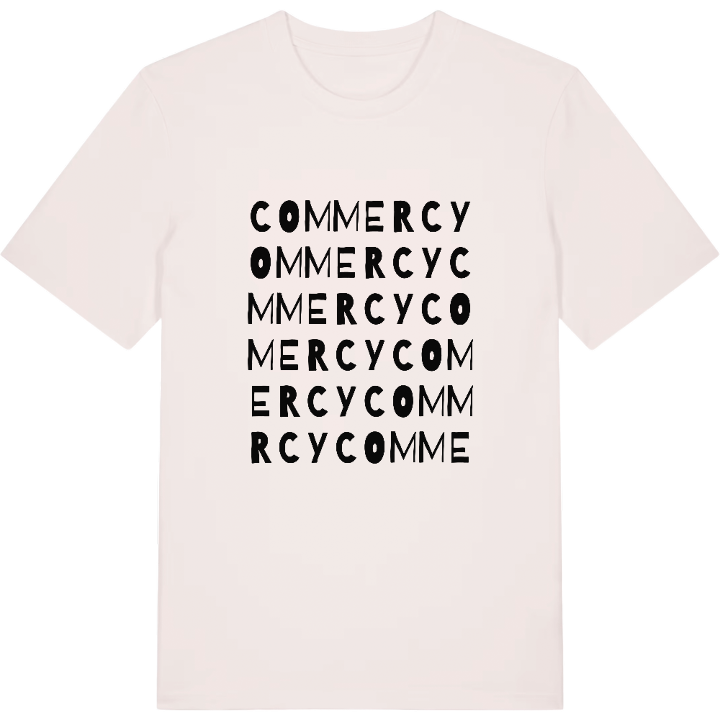 Commercy ordlek t-shirt – t-shirt från PinShirt