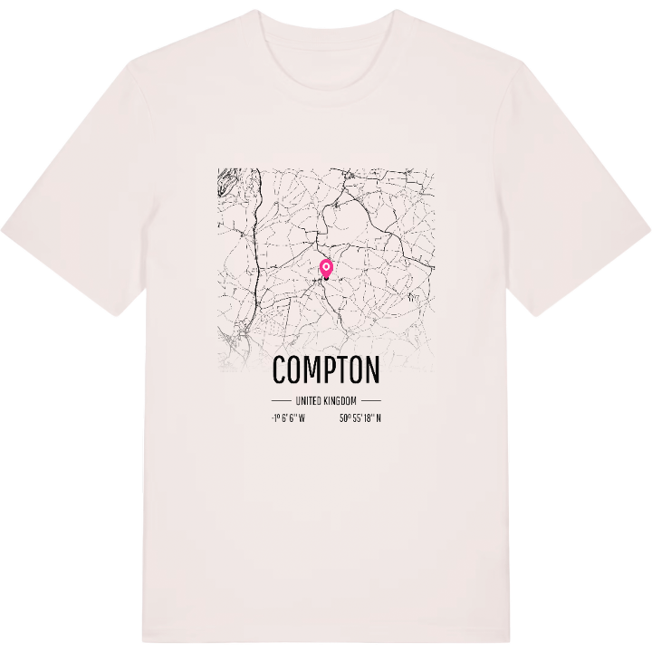 Compton karta t-shirt – t-shirt från PinShirt
