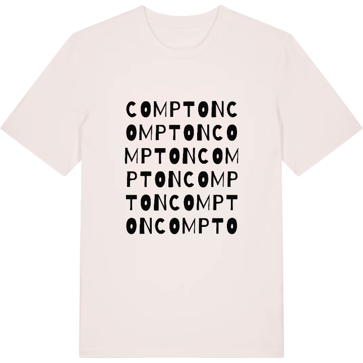 Compton ordlek t-shirt – t-shirt från PinShirt