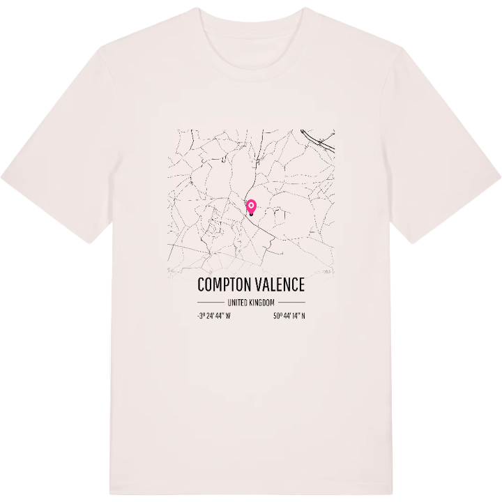 Compton Valence karta t-shirt – t-shirt från PinShirt