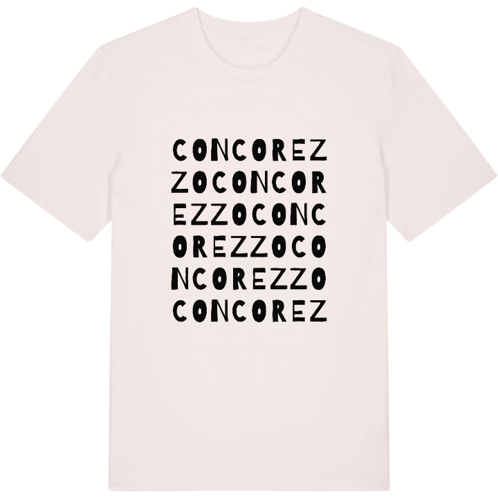 Concorezzo ordlek t-shirt – t-shirt från PinShirt