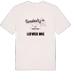 Någon i Condé-Folie älskar mig t-shirt