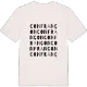 Confrançon ordlek t-shirt