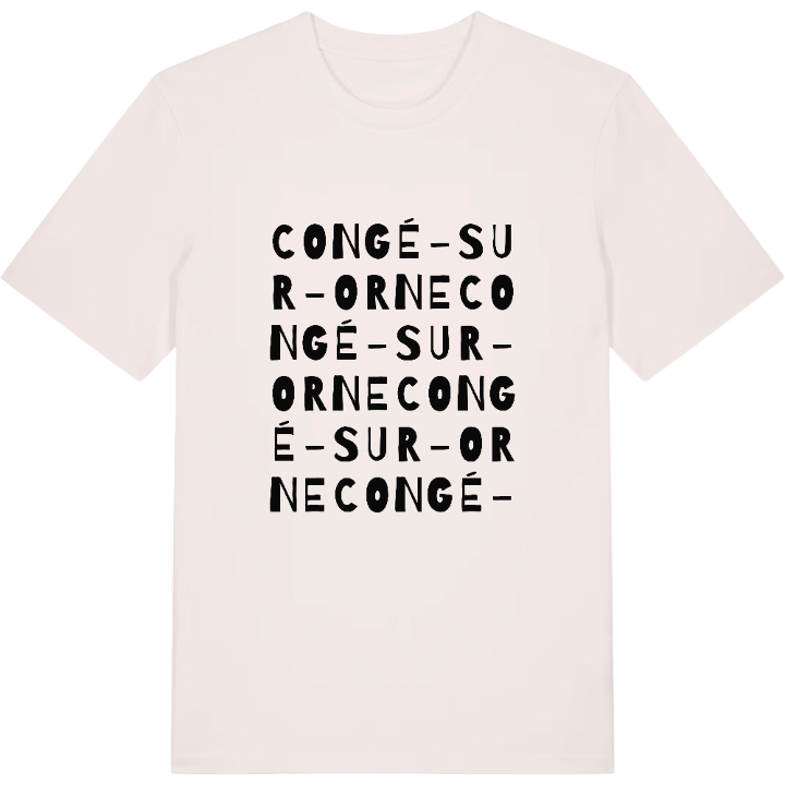 Congé-sur-Orne ordlek t-shirt – t-shirt från PinShirt