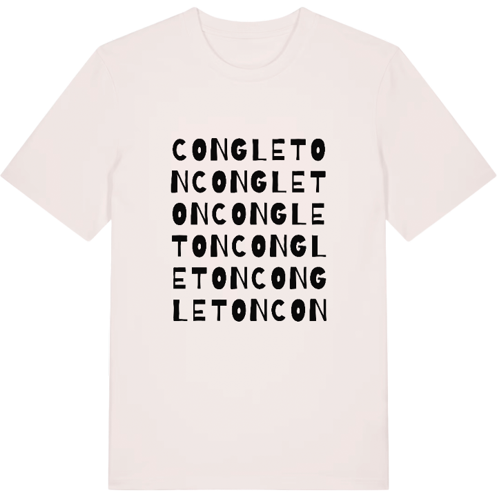 Congleton ordlek t-shirt – t-shirt från PinShirt