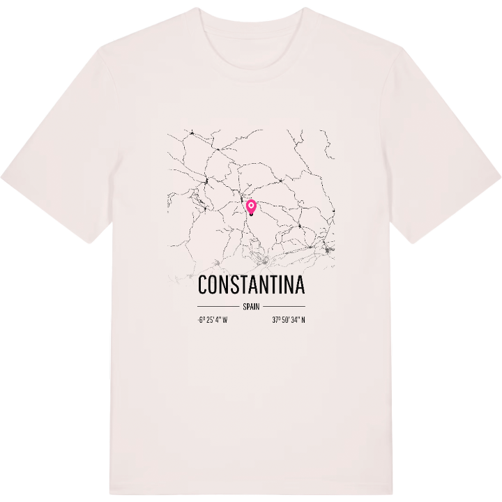 Constantina karta t-shirt – t-shirt från PinShirt