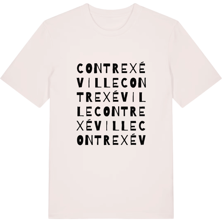 Contrexéville ordlek t-shirt – t-shirt från PinShirt