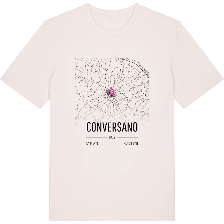 Conversano karta t-shirt – t-shirt från PinShirt