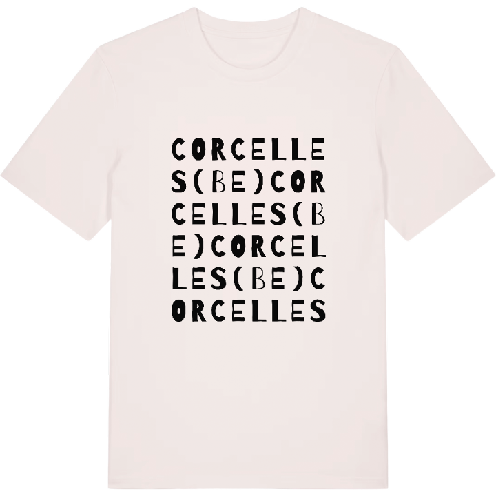 Corcelles (BE) ordlek t-shirt – t-shirt från PinShirt