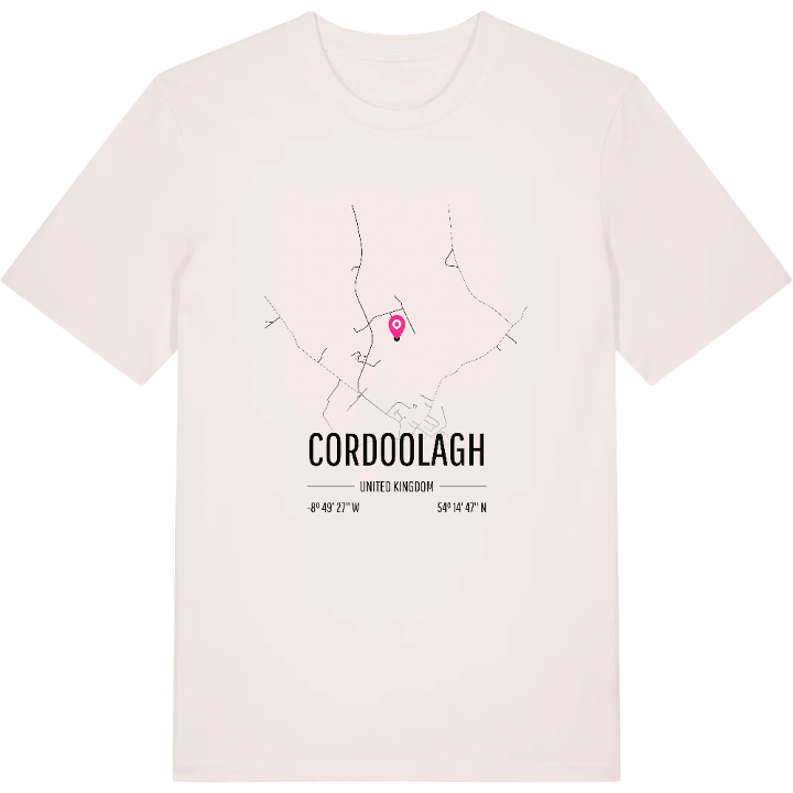 Cordoolagh karta t-shirt – t-shirt från PinShirt