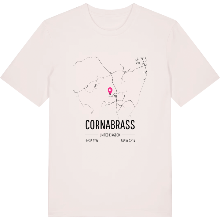 Cornabrass karta t-shirt – t-shirt från PinShirt