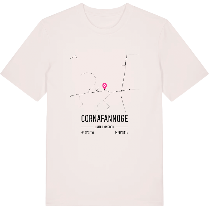 Cornafannoge karta t-shirt – t-shirt från PinShirt
