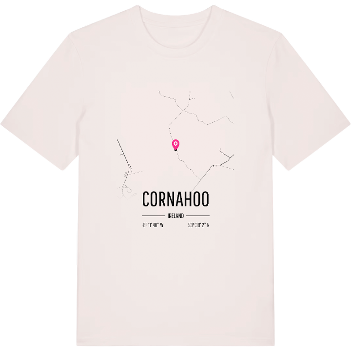 Cornahoo karta t-shirt – t-shirt från PinShirt