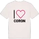Jag älskar Coron t-shirt stort tryck