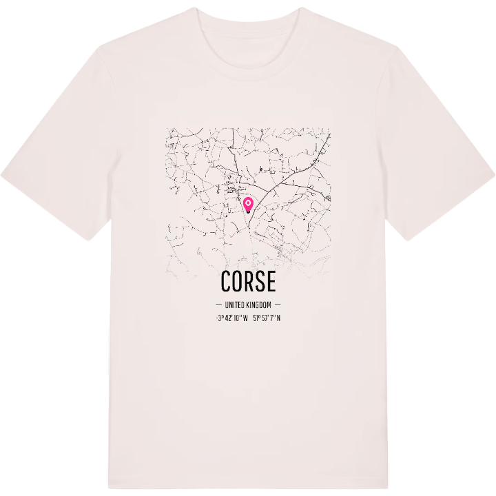 Corse karta t-shirt – t-shirt från PinShirt