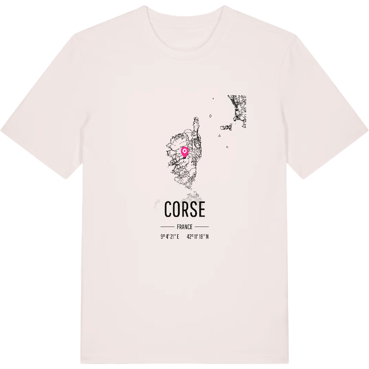 Corse karta t-shirt – t-shirt från PinShirt