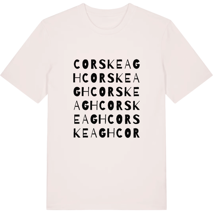 Corskeagh ordlek t-shirt – t-shirt från PinShirt