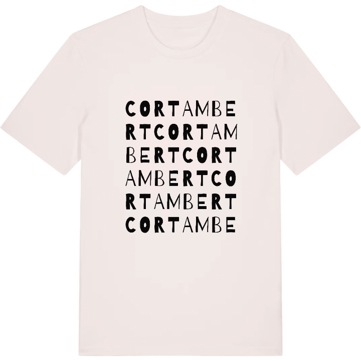 Cortambert ordlek t-shirt – t-shirt från PinShirt