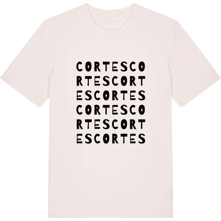 Cortes ordlek t-shirt – t-shirt från PinShirt