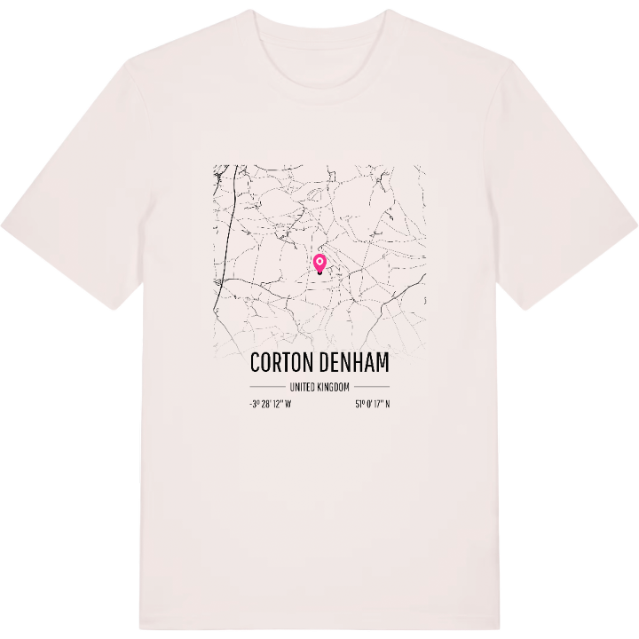 Corton Denham karta t-shirt – t-shirt från PinShirt