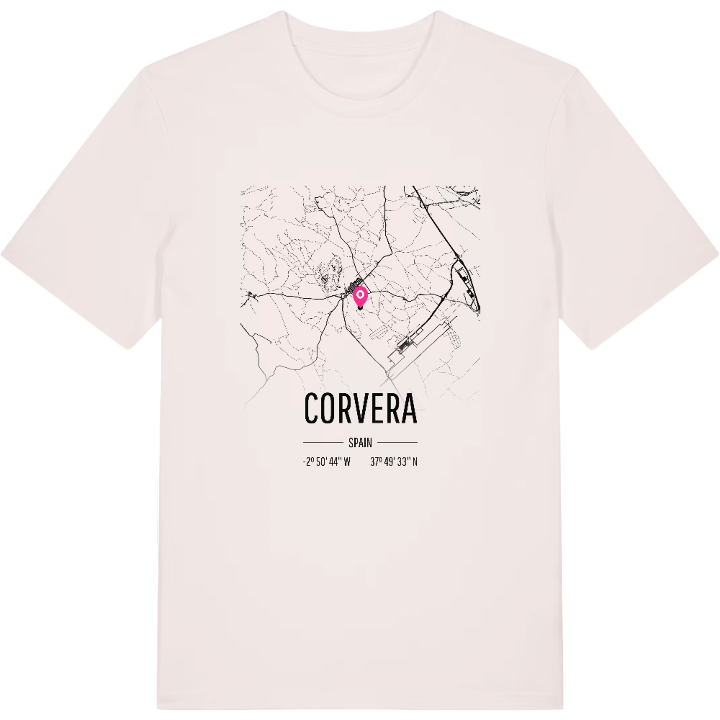 Corvera karta t-shirt – t-shirt från PinShirt