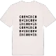 Corwen ordlek t-shirt