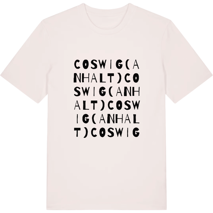 Coswig (Anhalt) ordlek t-shirt – t-shirt från PinShirt