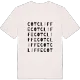 Cotcliffe ordlek t-shirt