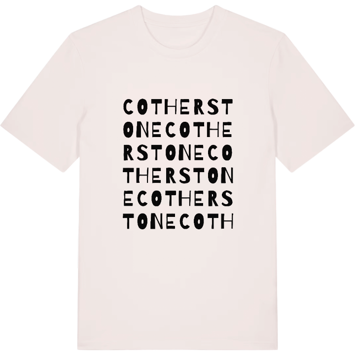 Cotherstone ordlek t-shirt – t-shirt från PinShirt