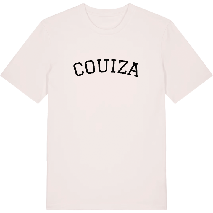 Couiza böjd t-shirt – t-shirt från PinShirt