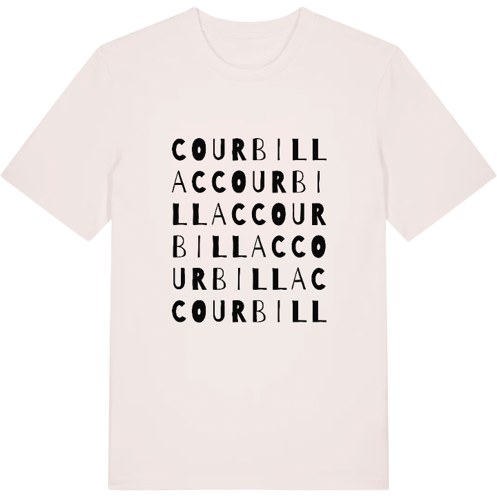 Courbillac ordlek t-shirt – t-shirt från PinShirt