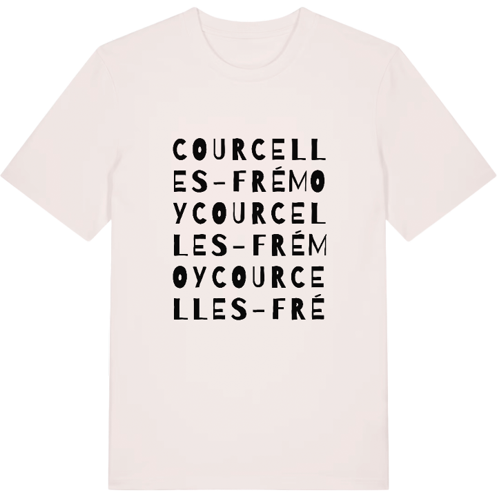 Courcelles-Frémoy ordlek t-shirt – t-shirt från PinShirt