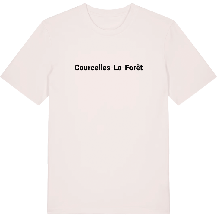 Courcelles-la-Forêt fetstil t-shirt – t-shirt från PinShirt